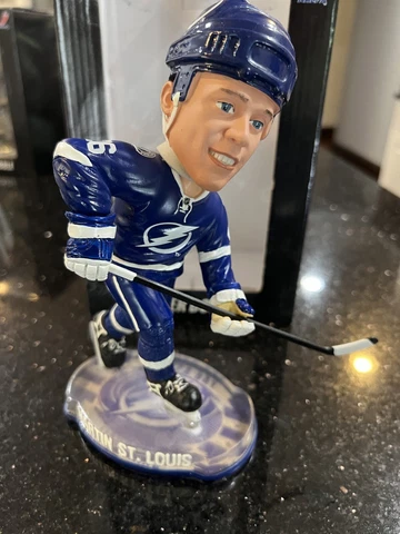 Tampa Bay Lightning NHL Martin St. Louis Action Bobblehead Cover