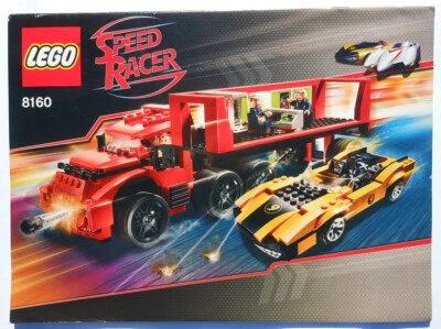 LEGO 8160 Cruncher Block & Racer X -- NEW INSTRUCTION MANUAL ONLY -- Speed Racer - Image 1 of 2