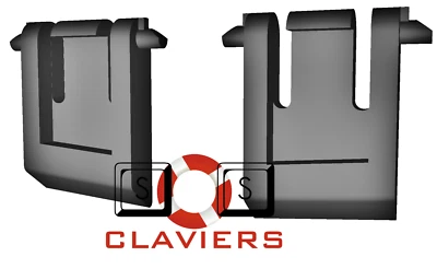 Lenovo Slim Wired USB SK-8823 Spare Ersatz Tilt Leg Ständer Foot Feet Satz - Bild 1 von 3