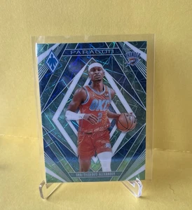 2023-24 Panini Phoenix Shai Gilgeous-Alexander Paragon Teal Lazer #12 - Bild 1 von 3