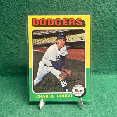 Topps Baseball 1975/Charlie Hough #71 Foto 1 de 2