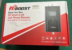 Hiboost F10G-5S-BTW Home 4K Smart Link Wireless Cell Phone Signal Booster - Photo 1 sur 6