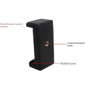 Accessoire support t??l??phone portable enregistrement vid??o compact et l??ger - Photo 1 sur 12