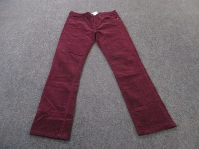 Pantalones Patagonia Para Mujer 30 Púrpura Pana Chino Negocios Rectos Informales Preppy Foto 1 de 4