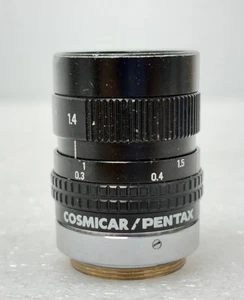 Gebraucht | Cosmicar Pentax 25mm 1:1.4 TV nur Objektiv - schwarz - Bild 1 von 11