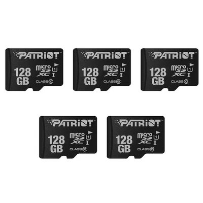 Patriot LX Series Micro SD Flash Memory Card 128GB - 5 Pack - Image 1 of 4