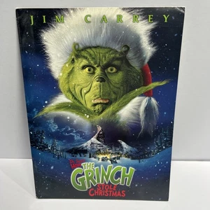 CÓMO EL GRINCH ROBÓ LA NAVIDAD 2000 KIT DE PRENSA DE PELÍCULAS JIM CARREY, TAYLOR MOMSEN - Imagen 1 de 7