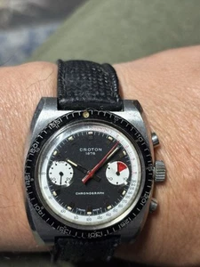 Croton 1878 Paul Newman Dial Chronograph - Picture 1 of 9