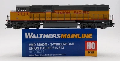 Walthers 910-20312 HO Union Pacific EMD SD60M Diesel Locomotive Sound/DCC #2313 - Image 1 of 3