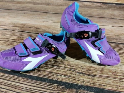DIADORA X-Trivex Ciclismo MTB Zapatos Bicicleta de Montaña Botas Damas EU38 US7 CS1019 Foto 1 de 4