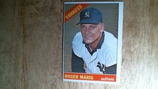 1966 Topps baseball card # 365 Roger Maris EXNM OC