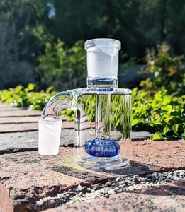 Premium 14mm 90° Lil Sweety Cobalt Ash Catcher for Water Pipe Bong Bubbler - Picture 1 of 5