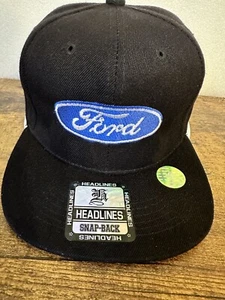 Gorra Ford Motor Company Ajustable Negra Hombre-LEER DETALLES - Imagen 1 de 9