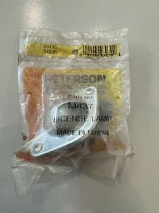 Peterson - M437  License Plate Lamp - Picture 1 of 1