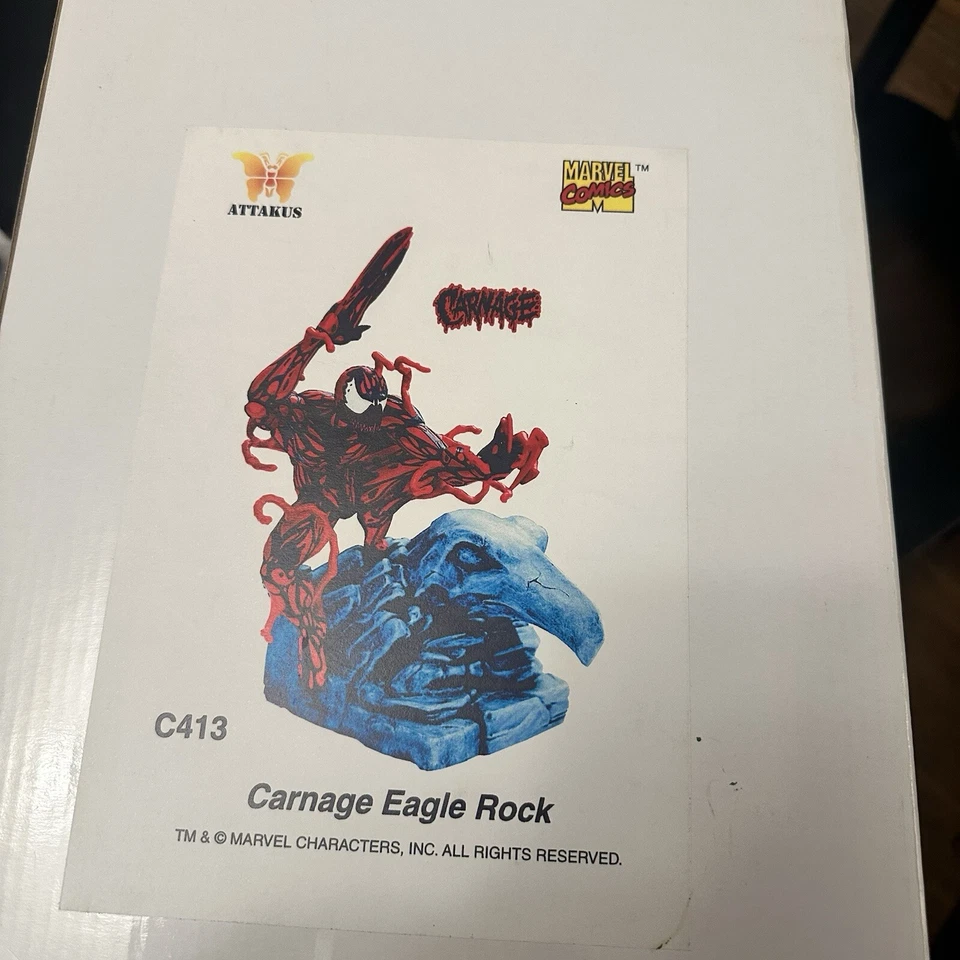 CARNAGE - Estatua de Attakus 🔥 Sobre Eagle Rock VENOM 💥 Foto 1 de 4