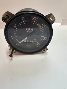 Cessna 188B AGpickup Tachometer Constant Speed Prop P/N C668020-0104 (0423-443) - Bild 1 von 3