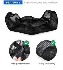 Mesh Fabric Seat For Kawasaki Z650RS 3D Cover Cushion Motorcycle Accessories - Picture 1 of 16