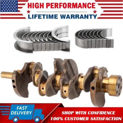 Crankshaft & Main Rod Bearings For 1989-2004 Nissan XTerra Frontier Altima 2.4L - Image 1 of 4