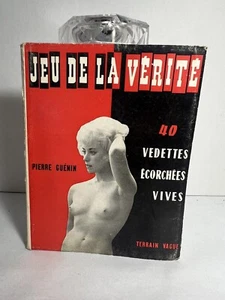 1961 JEU DE LA VERITE, TERRAIN VAGUE GAINSBURG / FERRE: Softcover, französischer Film - Bild 1 von 15