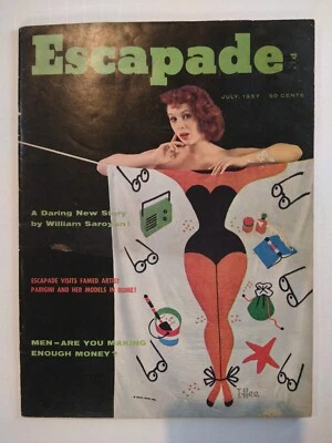 Escapade Vol. II #9 July 1957 Jill St. John, Sophia Loren, Dana Craig Foto 1 de 4
