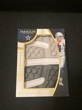 DAK PRESCOTT RC 2016 IMMACULATE COLLECTION SOLES JUMBO CLEAT SSP# 3/3 COWBOYS