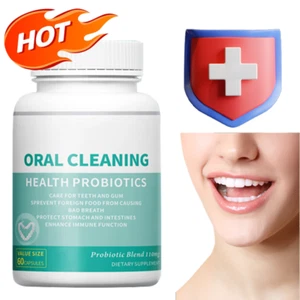 Oral Clean Health Probiotische Mischung Kapseln-Pflege für Zähne und Zahnfleisch - Bild 1 von 10