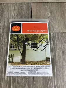 Giant Hanging Spider Halloween Prop Outdoor - Picture 1 of 4