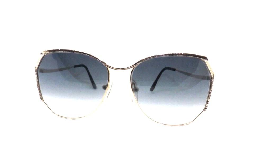 Gafas de sol para mujer hechas en Italia vintage años 80 metal plateado MARCOLIN Foto 1 de 4