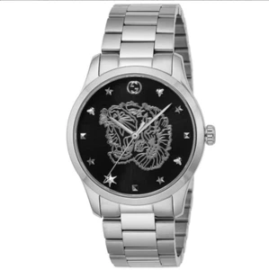 ⭐Gucci watch 38MM Unisex Tiger Motif YA 1264125⭐ - Picture 1 of 6