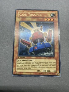 Yu-Gi-Oh! Card Trooper Ultra Raro 1ª Edición DP03-EN009 HP (DAÑADO) - Imagen 1 de 12
