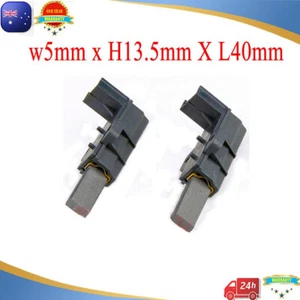 Motor Carbon Brushes For Panasonic washing machine Motor Aussie 5X13.5X40mm OZ - Picture 1 of 3
