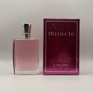 Lancôme Miracle Eau De Parfum 100ml - Fresh, Spicy Floral Essence - New Sealed - Picture 1 of 2