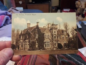 The Rectory, Fontmell Magna, Nr Shaftesbury. POSTMARKED. 1924. POSTCARD. - Picture 1 of 2