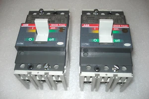 (2) ABB SACE Tmax T1N 100 CIRCUIT BREAKER - Picture 1 of 5