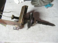  SEGA virtua racing  steering shaft with gears   ARCADE GAME PART Cf50