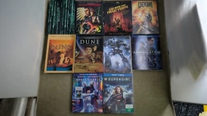 DVD Blu-ray Collection of 10 Sci-Fi movies: Dune Matrix Doom Supergirl and more - Picture 1 of 5