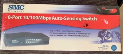 SMC Networks 8-Port 10/100Mbps Dual Speed Switch SMC-EZ6508TX - Image 1 of 3