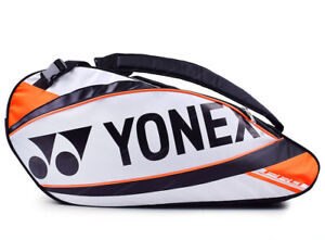 YONEX Tennis Badminton Bag 2 Pack Rucksack Orange Racquet Racket NWT BAG9526EX