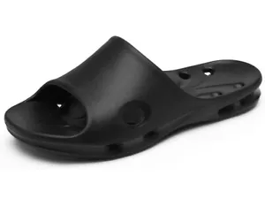 Bruno Marc Slide Sandals Non-Slip Drying Bathroom Slippers House Shoes Size 6 - Picture 1 of 11