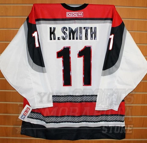 Smith Portland Pirates #11 AHL CCM Official Replica Hockey Jersey XL Cover