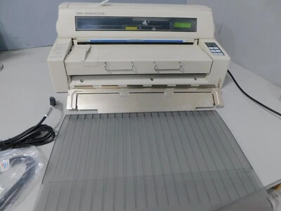 OKI Data Microline ML8480FB 24-Pin Dot Matrix Printer (Read) - Image 1 of 4