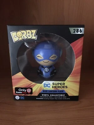 Funko DORBZ DC Super Heroes Linterna Azul Flash #286 Figura Vinilo Exclusiva GameStop Foto 1 de 4