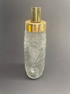 Botella Seagrams Decorada Vidrio Vacío Tapa Giratoria 1935-64, Estilo Art Deco - Imagen 1 de 10