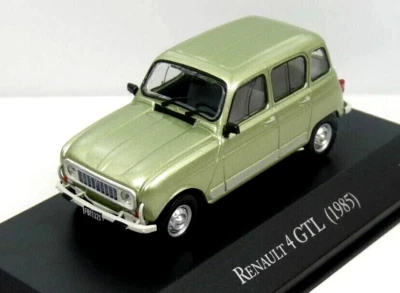 ОТЛИЧНАЯ ЛИТАЯ МОДЕЛЬ SALVAT/ATLAS 1/43 1985 RENAULT 4 GTL СВЕТЛО-ЗЕЛЕНЫЙ МЕТАЛЛИК - Изображение 1 из 4