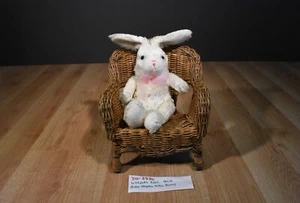 Wishpets Staphie Yellow Bunny Rabbit con Arco Rosa 2002 bolsa de frijoles felpa (310-2550) - Imagen 1 de 5