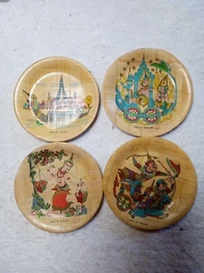 4 Bamboo Coasters. Made In Thailand - Picture 1 of 6