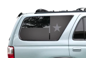 State of Texas Flag Decals fits Rear window 1995-2002 Toyota 4Runner TRD TF15 - Picture 1 of 3