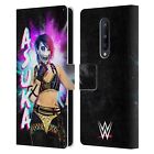 Official Wwe Asuka Leather Book Wallet Case For Oneplus Phones
