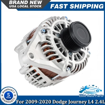New Alternator For 2009 2010 2011 2012-2020 Dodge Journey L4 2.4L 160Amp 11440 Foto 1 de 4