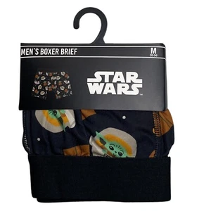 Star Wars Grogu Baby Yoda Boxer Brief Mens Size Medium 32-34 - Picture 1 of 4